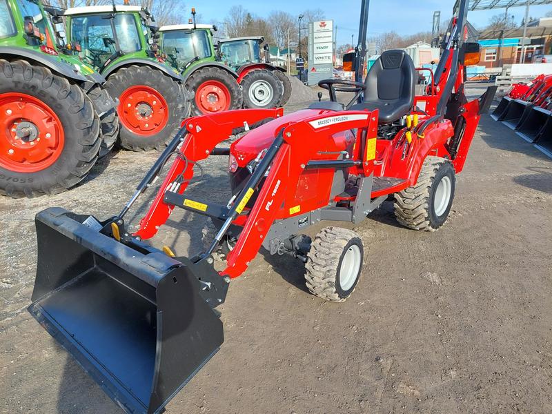 Tractors  Massey Ferguson GC1723EB Subcompact Tractor with Loader & Backhoe Photo
